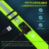 Simket Reflective Walking Gear, Rechargeable Led Reflective Sash, Adjustable Night