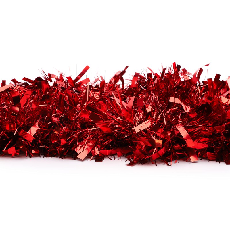 Christmas Concepts® 4m Metre Chunky/Fine Christmas Tinsel - Christmas Decoration
