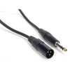 XLR Male auf Klinke Stereo schwarz 150cm