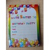 32 Pack Birthday Invitation Cards for Kids Girls Boys Birthday