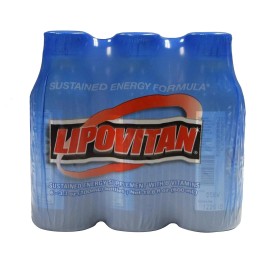 Taisho Lipovitan Sustained Energy Formula 6 Bottles/ Vitamin/Energy Drink 6 Bottle PK