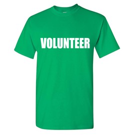 Feelin Good Tees Volunteer Uniform Shirt for Work Concerts Events Weddings Job Staff T Shirt L Irish