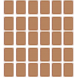 TASMAS Universal Circuit Board 30pcs (PCB 50mm x 70mm) PCB Circuit Board Universal Breadboard Prototype Experiment Plate DIY Soldering