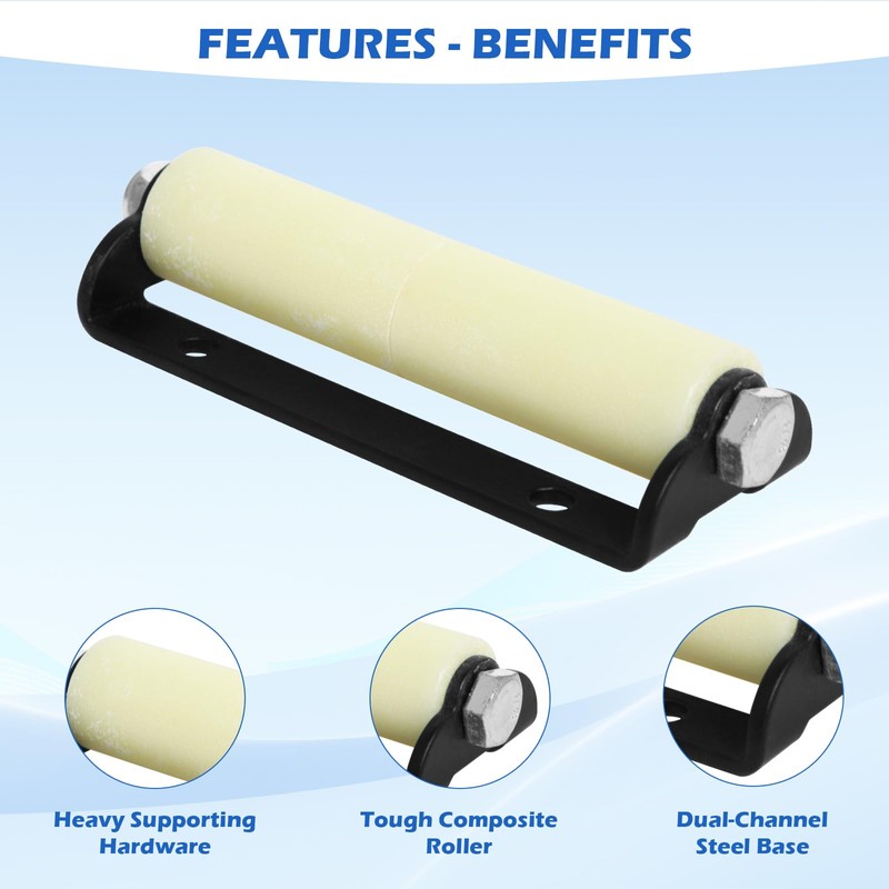 GGTE Replacement Roller for RV Slide Out Nylon Roller Solid