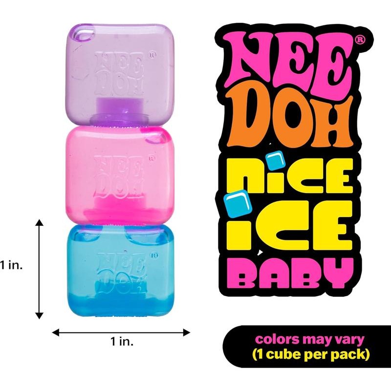Schylling NeeDoh Nice Ice - Sensory Squeeze Toy - Super