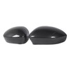 2 Pcs Door Side Rearview Mirror Cover Cap Left Right
