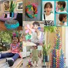 LANGS Clicksaw CLIXO (Rainbow-Pack) Magnets, Educational Toys, STEM Education, Building