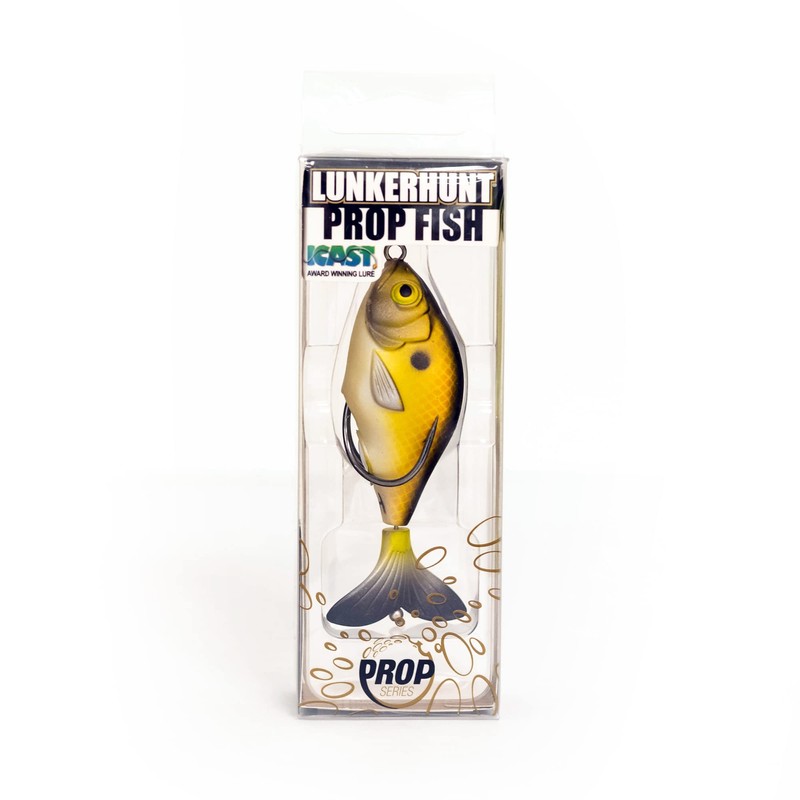 Lunkerhunt Prop Series Prop Series-Shad Propfish-Golden Shiner 3.5", 1/2 oz