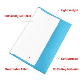 Mirkoo Car Seat Belt Cover Pad, 2-Pack Soft Car Safety Seat Belt Strap Shoulder Pad for Adults and Children, Suitable for Car Seat Belt, Backpack, Shoulder Bag, Laptop Computer Bag (Blue)