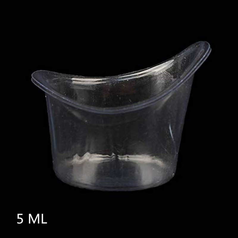 YouU Non Sterile Eye Wash Cups Portable Disposable Measuring Cup