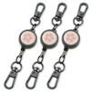 [EXERT] Stretchable Reel with Nascan Key Holder, Pass Case, Reel
