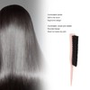 Teasing Hair Brush, 3 Row Nylon Training Hair Brush for