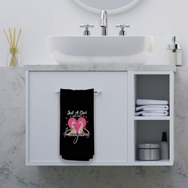 NEGIGA 779 Kangaroo Kitchen Towels, Waffle Hand Towels, Animal Lover Gifts, 16x24 Inch