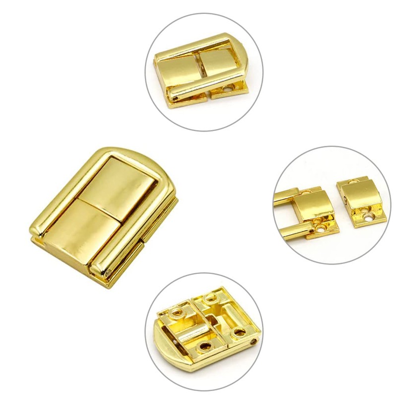 Pack of 15 Stainless Steel Box Hasp Box Jewellery Box