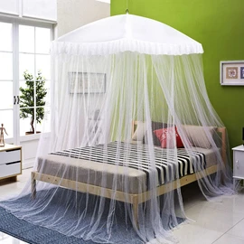 Gallery Deco Premium Bed Canopy Mosquito Net, Modern Luxury Frill / 갤러리데코 프리미엄 침대 캐노피 모기장, 모던럭셔리프릴