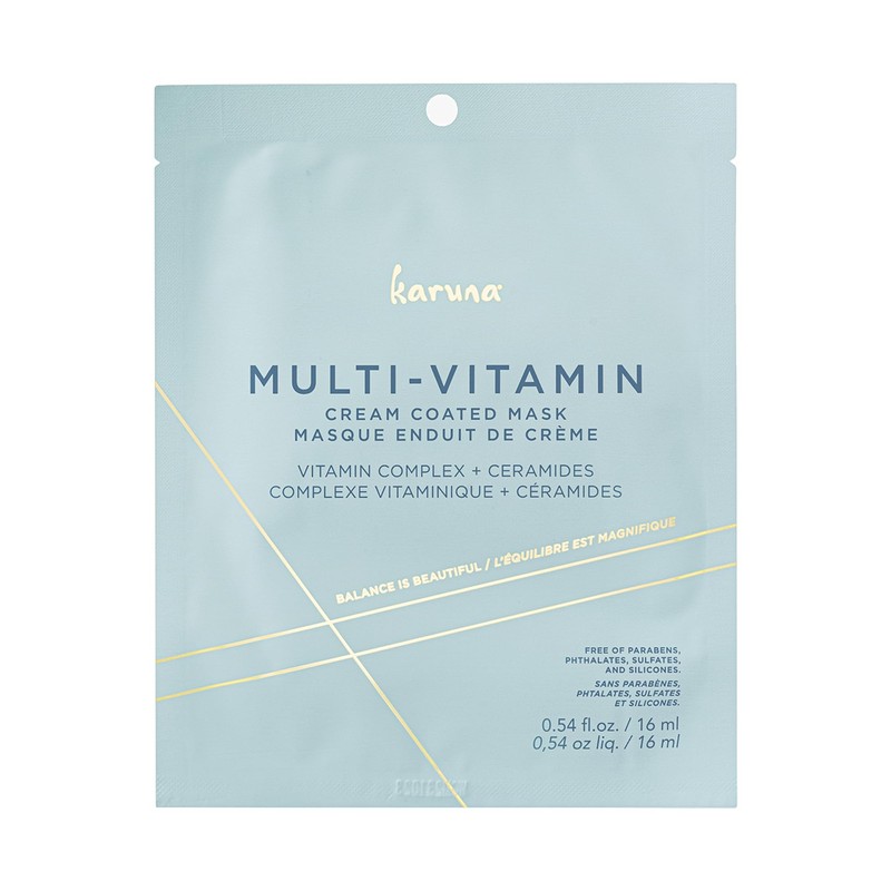 Karuna Mascarilla Facial con Recubrimiento en Crema Multivitamínica - 16