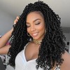 Aksice 14 Inch 8 Packs Yanky Twist Crochet Hair for