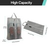 Travel Shoe Bag, gray, Shoe bag travel