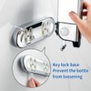 Manual Press Head Wall Mounted Soap Dispenser Shower Lotion Dispenser