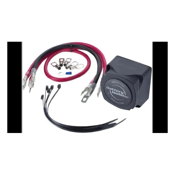 All Balls Black Battery Isolator Kit for Can-Am Outlander 650