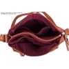 The Accessory Co. Womens Cross Body Bag Messenger Multi Compartment
