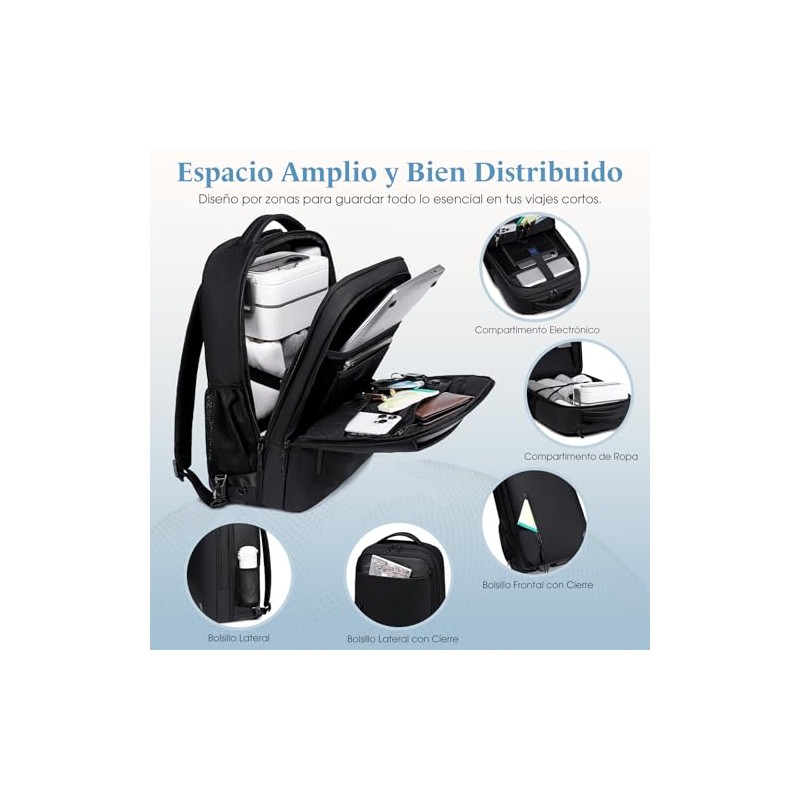 Mochila con Ruedas para Laptop 17.3'' ARCTIC HUNTER LG00657-1, Trolley