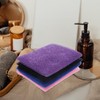 Paños Exfoliantes de Nylon Diseño Africano VOSAREA Pack de 4