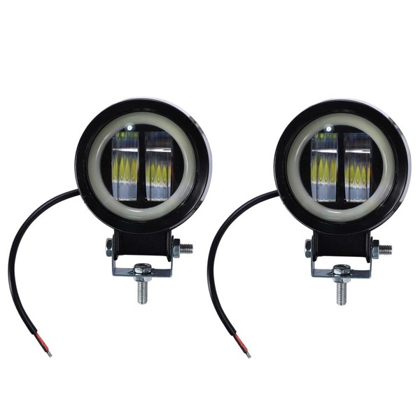 Kanoan Fog Lamp, 20 W, Round LED, Work Light, High
