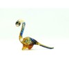 Sansukjai Apatosaurus Dinosaur Micro Tiny Figurines Hand Blown Glass Art
