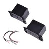 IEQFUE 2PCS 12VDC Coil 30A SPDT 1NO 1NC 240VAC Power
