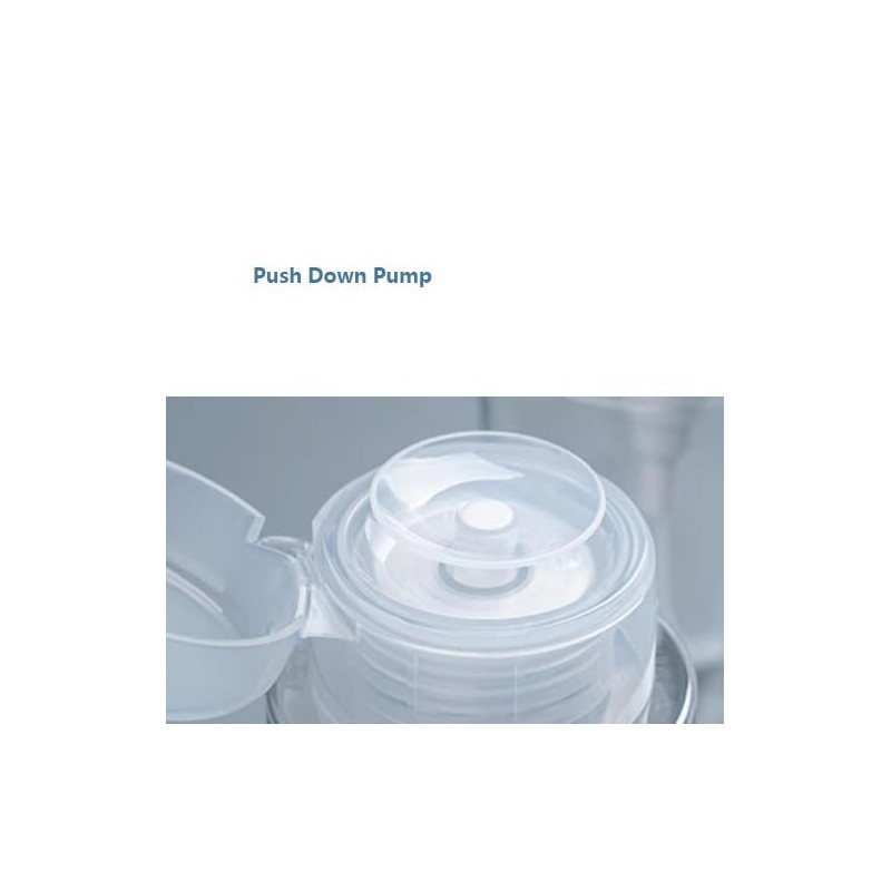 KEAIYYJBottle 4 oz Push Down Pump Dispenser Nail Polish Remover