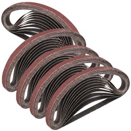 STEBRUAM Sanding Belt 13 x 457 mm,50PCS 80 Grit
