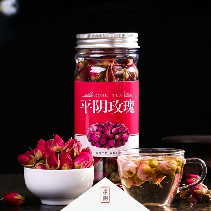 50g Rose Herbal Tea Chinese Flavor Flower Herbal Tea Healthy