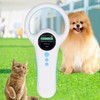 Pet Microchip Reader-134,2 KHZ / 125KHZ Escáner Microchip de Mano