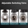 1/2-Inch Rv Hot Water Drain Valve and Waterproof Tape Set