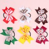 Football Hair Bow Hair Accessories Sport Hair Bow for Women