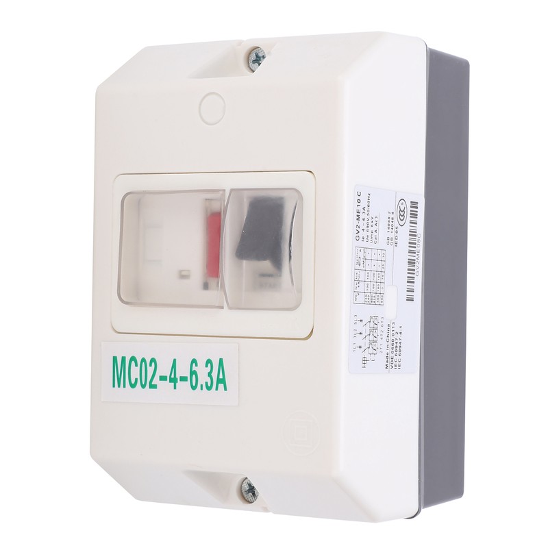 Motor Protection Switch ABS Waterproof IP55 Load Conversion Circuit Breaker
