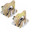 Caltric Front Left Right Brake Caliper W/Pads for Polaris Ranger