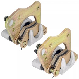 Caltric Front Left Right Brake Caliper W/Pads for Polaris Ranger XP 700 4X4 2005-2006