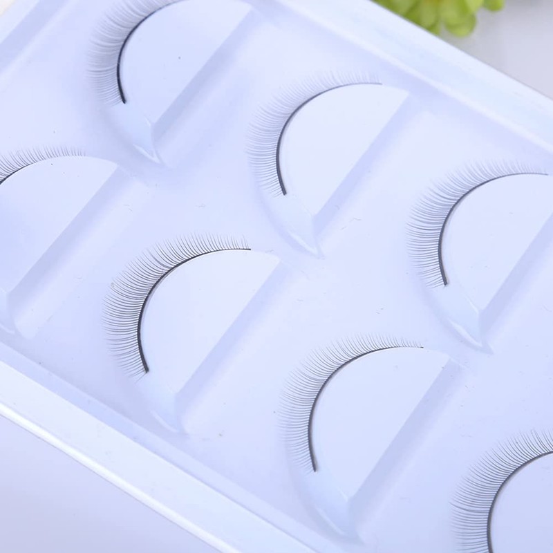 10 Pairs Practice Lashes Self-adhesive Training Eyelash Practice Strips for
