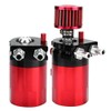 Car Modification Accessories 300ml Baffled Universal Oil Catch Breather Can