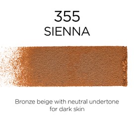 L'Oreal Paris Makeup Infallible Fresh Wear Foundation in a Powder, Up to 24H Wear, Waterproof, Sienna, 0.31 oz.