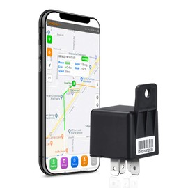SinoTrack ST-907 2G Vehicle Car GPS Tracker, Car Relay Anti Lost Alarm GPS Locator Real-Time Location Remote Control Cut Off Oil and Power Device for Car Motorcycle Truck Taxi, Support Platform