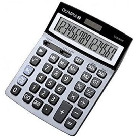 Olympia 6016 Calculator with LCD Blue