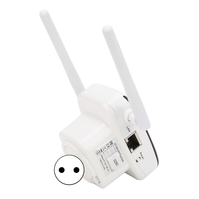 WiFi Range Extender 300mbps 2 Antennas Wireless Signal Repeater Amplifier