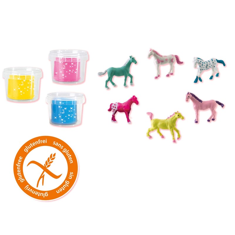 SES Creative 00426 Glittering Horse World (Clay Play Case)