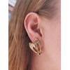 Grossé Victory GJ63509 Clip-On Earrings 22 Carat Gold-Plated, Brass, No