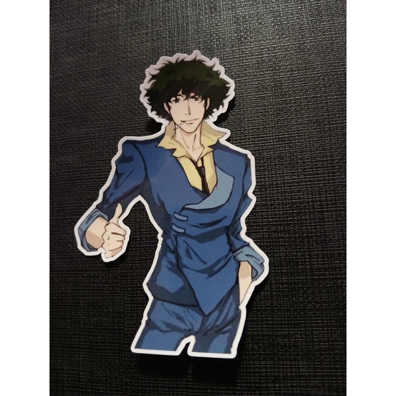 Spike Spiegel Cowboy Bebop Glossy Sticker Anime Waterproof!