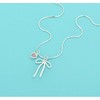 2Pcs Ribbon Bow Dangle Bowknot Accessory with Jump Loop for
