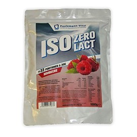 ISO Zero Lact Lactose-free Whey Isolate Paulemann-Vital - 1000 g Raspberry